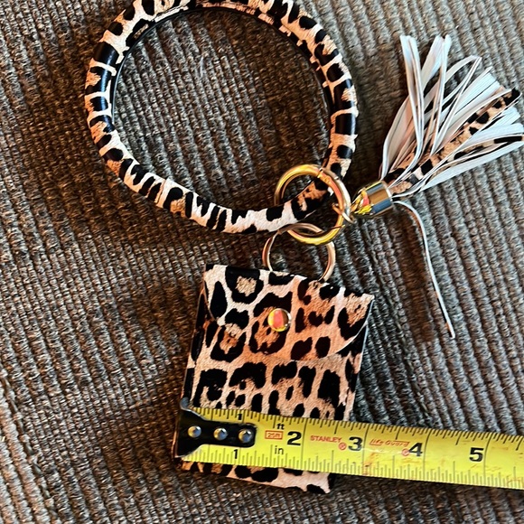 Key ring leopard print - Picture 2 of 2